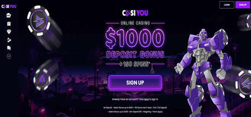 CasiYou Bonuses